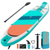 10.8 ft. Inflatable Stand Up Paddle Board, All Round iSUP Paddleboarding, with Pump & Accessories Pack