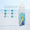 Stand Up Paddle Board 126"√ó32"√ó6" Extra Wide Thick Sup Board with Premium Sup Accessories & Backpack, Non-Slip Deck, Leash, Adjustable Paddle, Hand