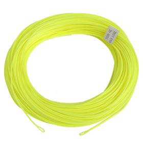 Kylebooker WF3F-WF8F WITH WELDED LOOP Fish Line Weight Forward FLOATING 100FT Fly Fishing Line (Line Number: WF8F, Color: Fluo Yellow)